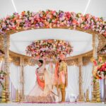 Willesden mandir-Om creatives wedding mandap
