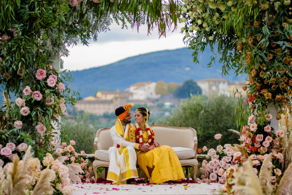 Indian couple's Destination wedding photography In Italy.